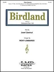 BIRDLAND FLUTE QUARTET cover